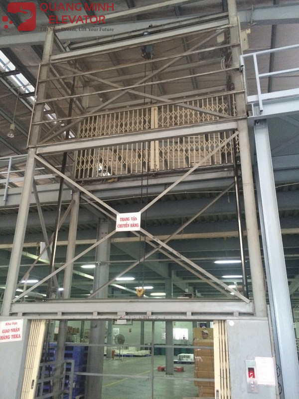 Thang Tải Hàng 1000 Kg - XƯỞNG GỖ Q 2 - Ảnh 4