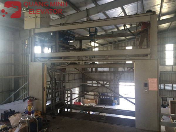 Thang Tải Hàng 1000 Kg - XƯỞNG GỖ Q 2 - Ảnh 3