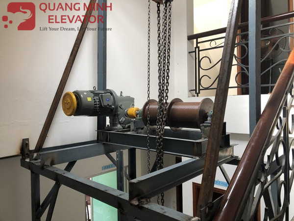 Thang Tải Hàng 200 Kg - CÔNG TY TRUNG SƠN Q BÌNH CHÁNH - Ảnh 3