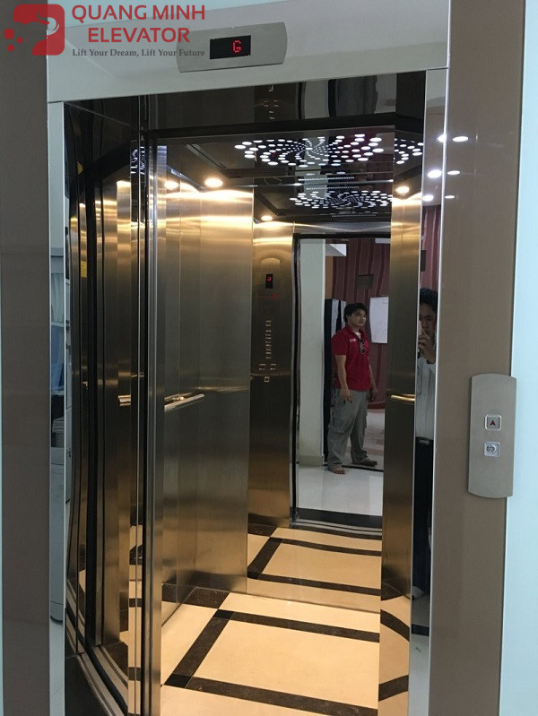Thang Máy Tải Khách 480kg - Anh Cư Năm Châu - Ảnh 5