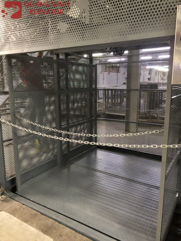 Thang Tải Hàng Không Kèm Người 500 Kg - PIN ẮC QUI BÌNH CHÁNH - Ảnh 4