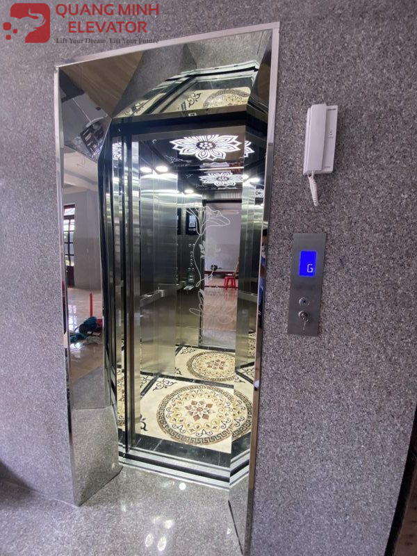 Thang Máy Tải Khách 480kg - Chùa Phước Thạnh Quận Tân Phú