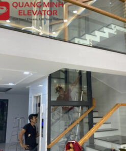 Thang Máy Lồng Kính 450kg - Anh Thịnh Bình Tân