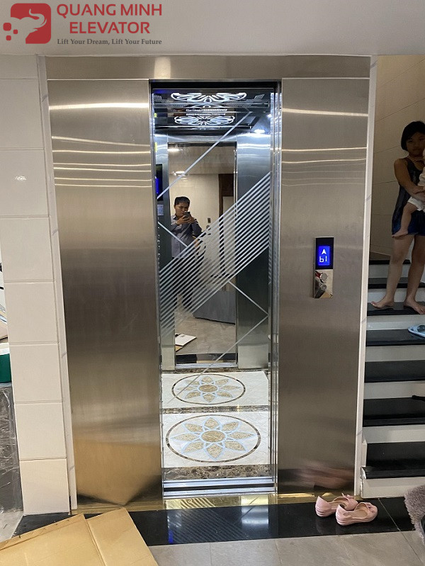 Thang Tải Khách 320 Kg - Khung Kính - ANH THÀNH Q 12 - Ảnh 5