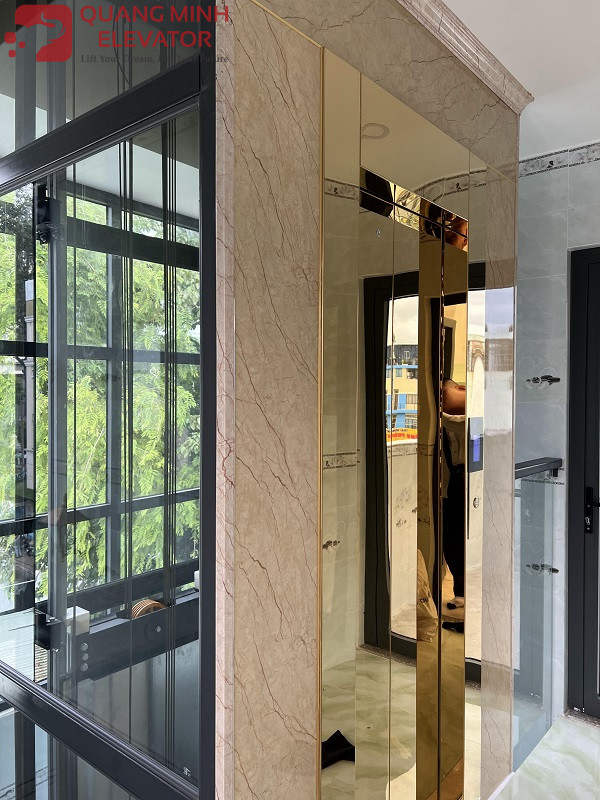 Thang Tải Khách 320 Kg - Khung Kính - TÂN THÀNH Q 5 - Ảnh 4