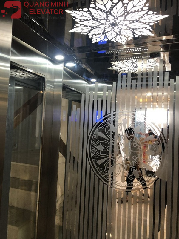 Thang Tải Khách 480 Kg - Khung Kính - ANH HÙNG Q 12 - Ảnh 3