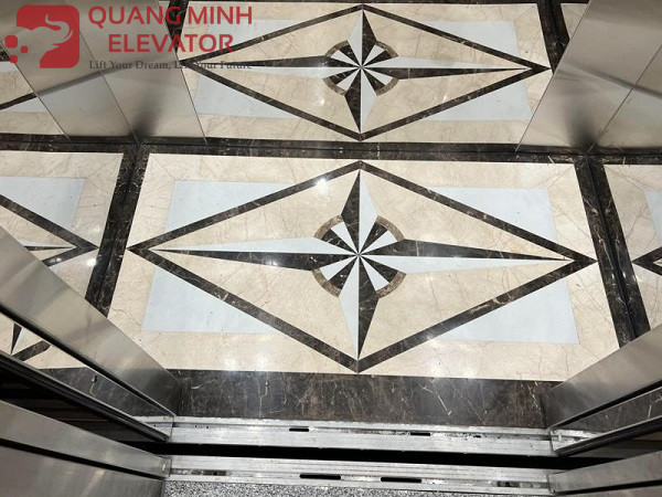 Thang Tải Khách 480 Kg - Khung Kính - CHỊ HÀ VINHOME Q9 - Ảnh 2