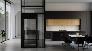 thang máy nini không cần hố pit