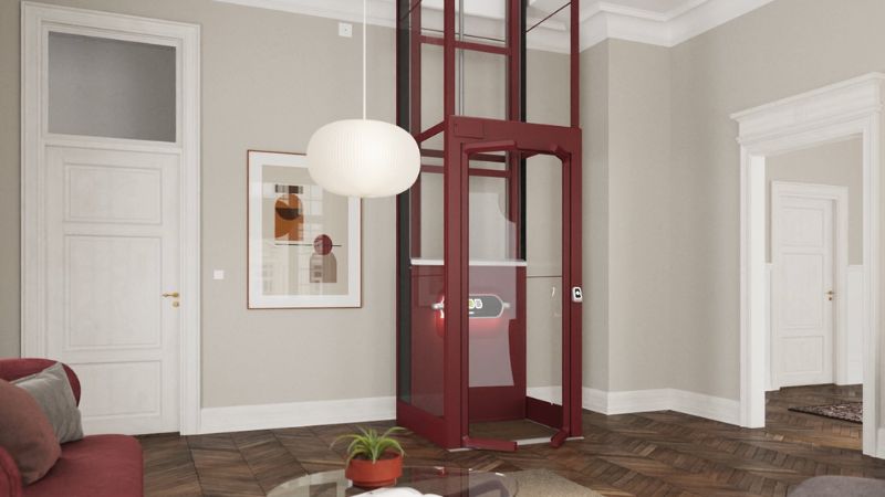 thang máy nini không cần hố pit