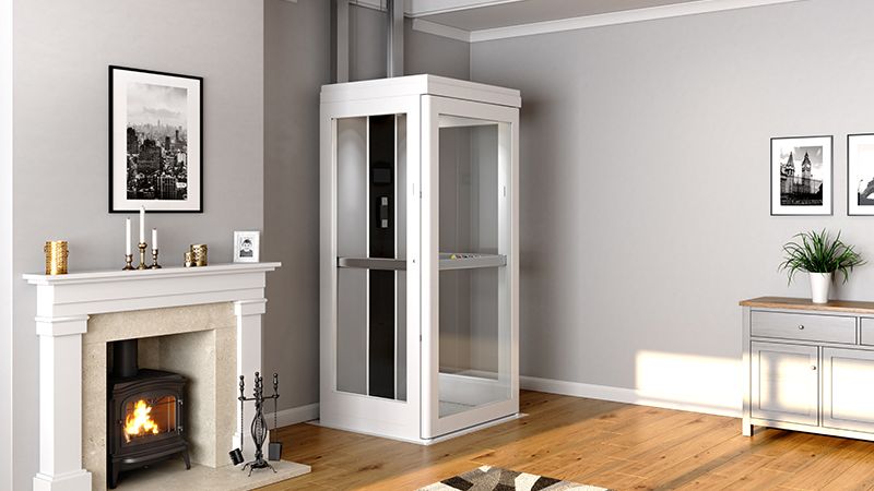 thang máy nini không cần hố pit