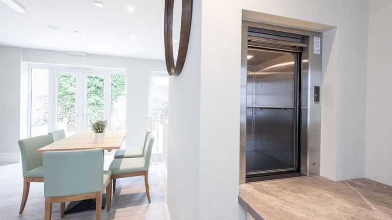 thang máy tải thực phẩm