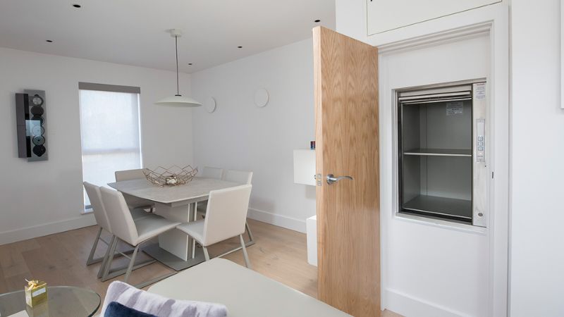 thang máy tải thực phẩm