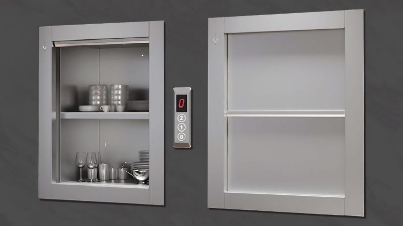 thang máy tải thực phẩm