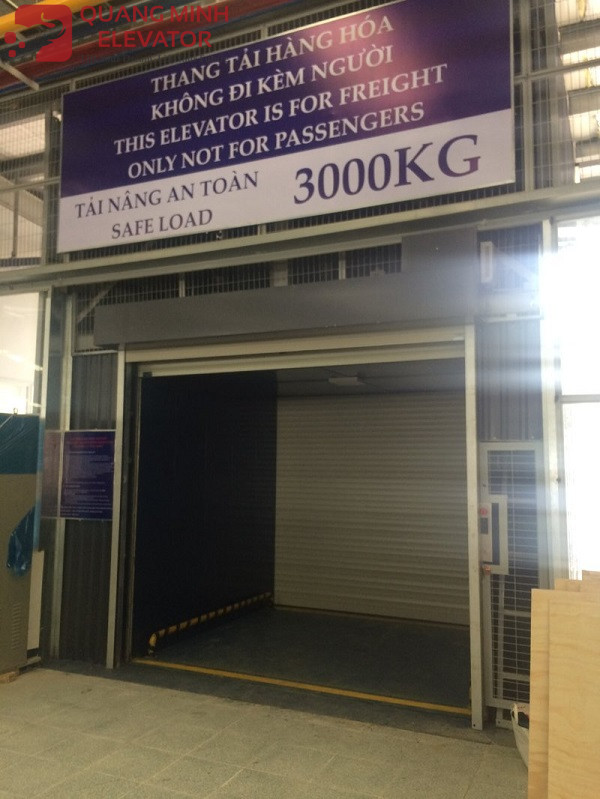 Thang Tải Hàng 3000 Kg - TKG LONG BÌNH TEAKWANG VINA 1