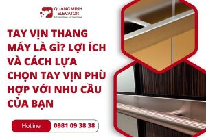 Tay vịn thang máy