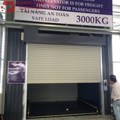 Thang máy tải hàng 3000kg